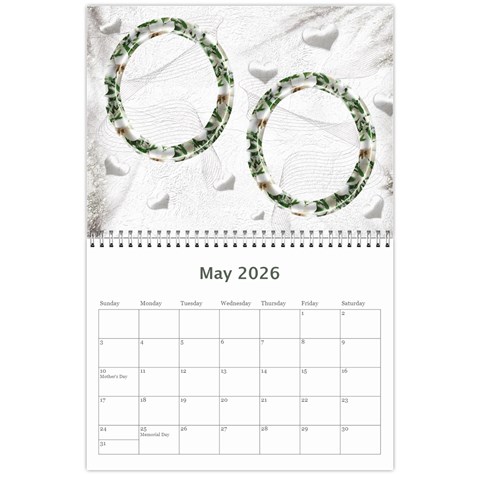 Our Wedding Or Anniversary 2026 (any Year) Calendar By Deborah May 2026