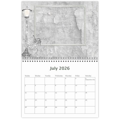 Our Wedding Or Anniversary 2026 (any Year) Calendar By Deborah Jul 2026