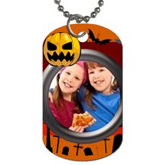 halloween - Dog Tag (One Side)