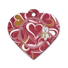 I Heart Dog Tag 1