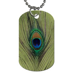 peacock purse pull - Dog Tag (Two Sides)