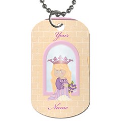 Rapunzel tag blank - Dog Tag (Two Sides)