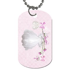 Precious Girl Diaper Bag tag - Dog Tag (Two Sides)