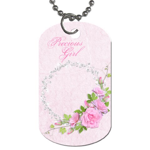Precious Girl Diaper Bag Tag By Heather Back