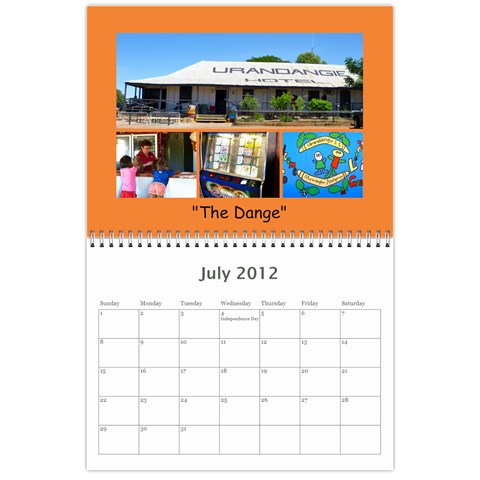 Rfds Calender By Rachael Moulden Jul 2012