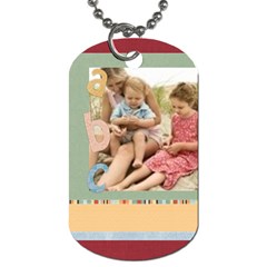 back to school - Dog Tag (Two Sides)