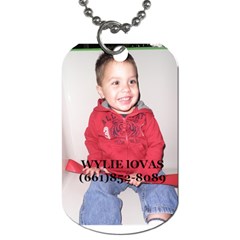 WYLIE 2011 - Dog Tag (Two Sides)