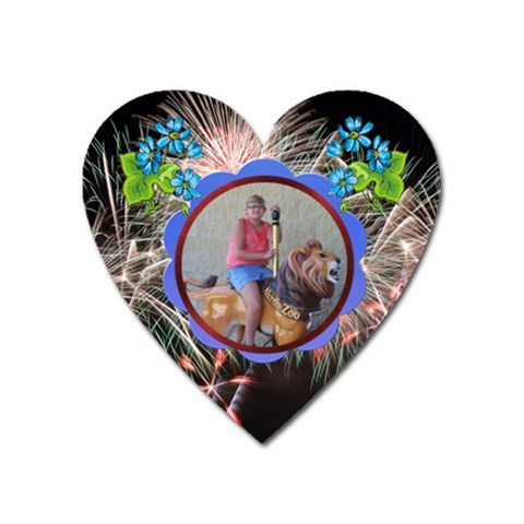 Akron Zoo Magnet By Tori Carson Front