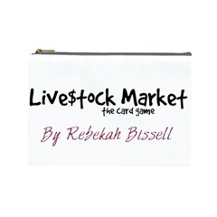 LivestockMkt_cosmetic bag_large - Cosmetic Bag (Large)