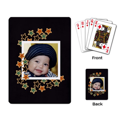 Playing Cards: Stars By Jennyl Back