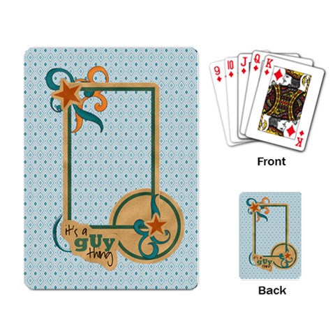 Playing Cards: It s A Guy Thing By Jennyl Back