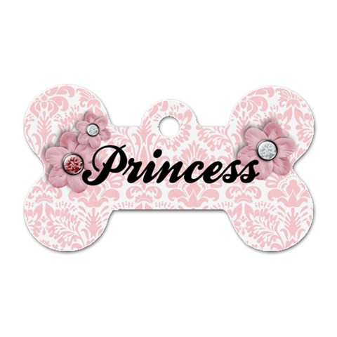 Pink Damask & Flowers Front