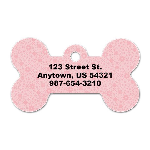 Pink Damask & Flowers Back