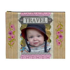 Pink Travel XL Cosmetic Bag - Cosmetic Bag (XL)
