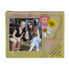 Friends Are Like Flowers XL Cosmetic Bag - Cosmetic Bag (XL)