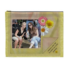 Friends Are Like Flowers XL Cosmetic Bag (7 styles) - Cosmetic Bag (XL)