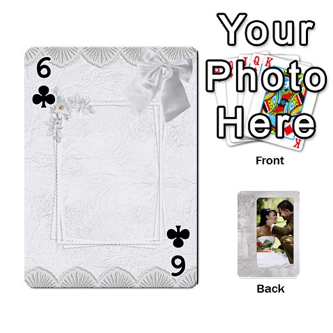 Our Wedding 54 Design (2 Sided) Cards By Deborah Front - Club6