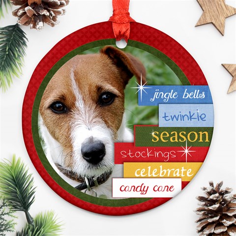 Family/christmas/wreath Back