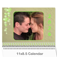 Subtle Hearts 2026 (any Year) Calendar - Wall Calendar 11  x 8.5  (12-Months)