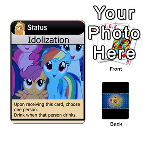 Pony Drinking Deck 2 By Gonzo Anon Front - Heart3