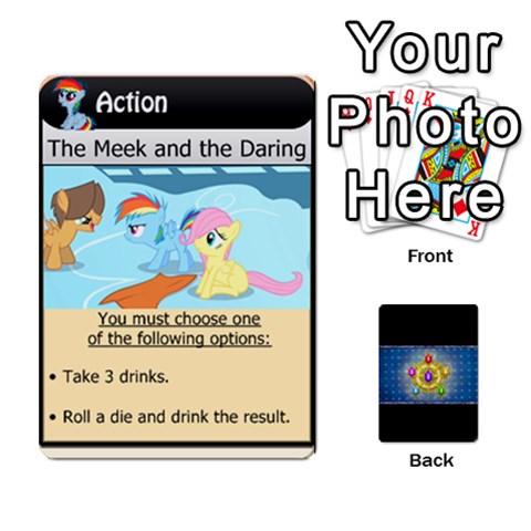 King Pony Drinking Deck 2 By Gonzo Anon Front - DiamondK
