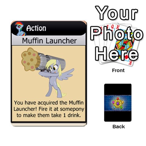 Ace Pony Drinking Deck 2 By Gonzo Anon Front - DiamondA