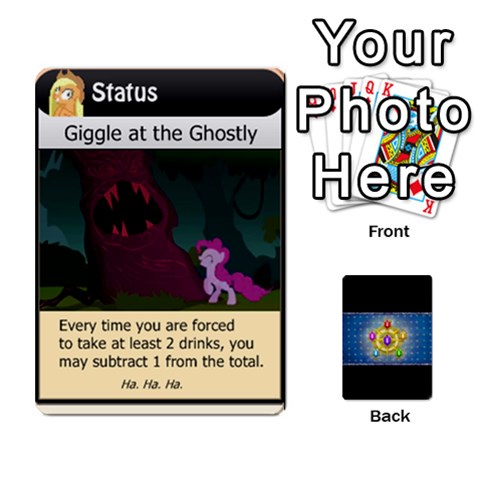 Pony Drinking Deck 2 By Gonzo Anon Front - Spade6
