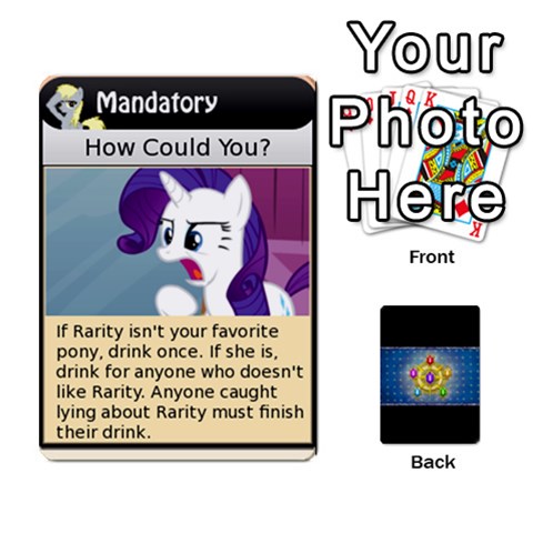 Pony Drinking Deck 2 By Gonzo Anon Front - Club3