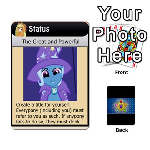Pony Drinking Deck 2 By Gonzo Anon Front - Spade10