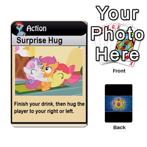 Pony Drinking Deck 3 By Gonzo Anon Front - Diamond5