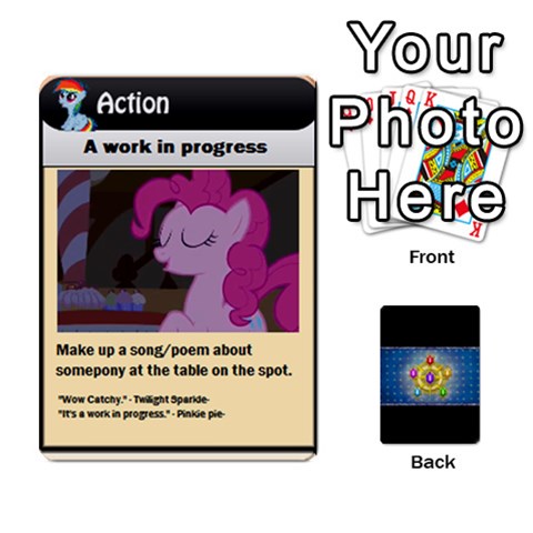 Pony Drinking Deck 3 By Gonzo Anon Front - Club7