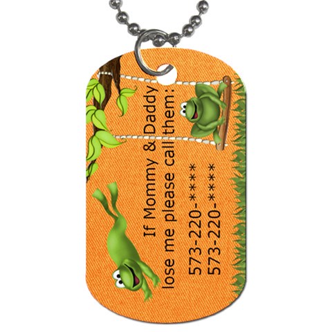 Neal Dog Tag* By Debra Macv Back