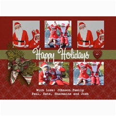 5x7 Photo Card: Happy Holidays - 5  x 7  Photo Cards
