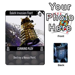 DOCTOR WHO V2 FILE  - Playing Cards 54 Designs (Rectangle)