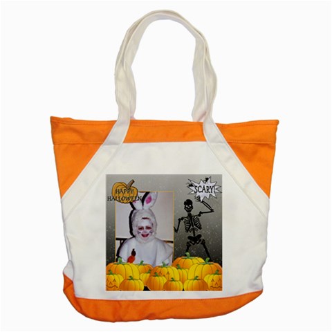 Happy Halloween Accent Tote By Lil Front