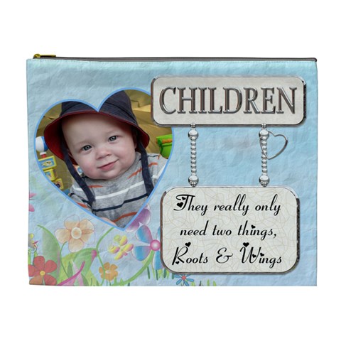 Children Xl Costmetic Bag By Lil Front
