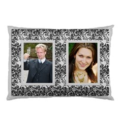 Classic Silver (2 sided) Pillow Case - Pillow Case (Two Sides)