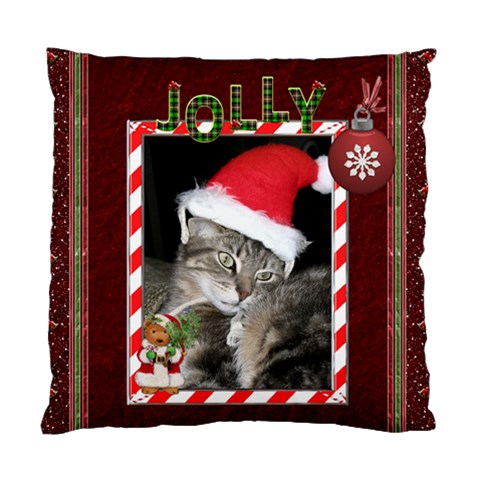 Jolly Christmas Cushion Case (1 Front