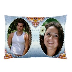 Blue Pearl Framed Pillow Case (2 Sided)
