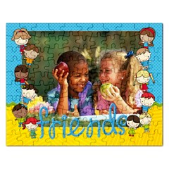 Friends/kids- Jigsaw Puzzle (rectanglular)