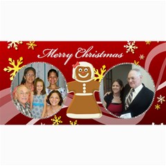 Gingerbread Christmas 8x4 Post Card