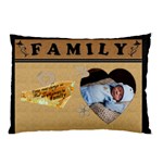 Family 2-Sided Pillow Case - Pillow Case (Two Sides)