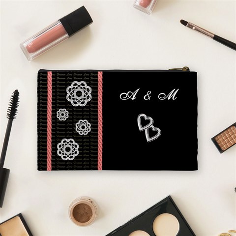 Cosmetic Bag Love/wedding By Petula Back