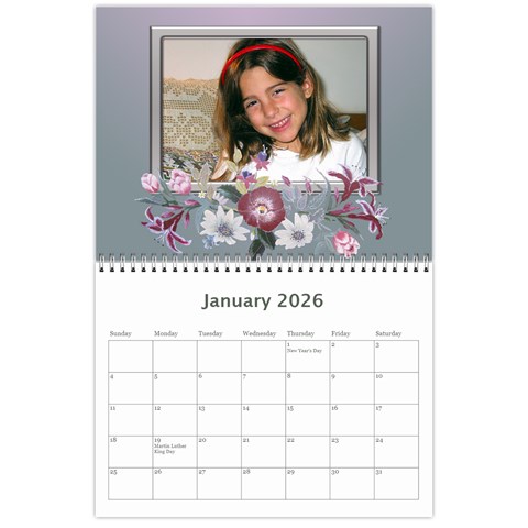 Delight 2026 (any Year) Calendar By Deborah Jan 2026