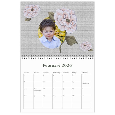 Delight 2026 (any Year) Calendar By Deborah Feb 2026