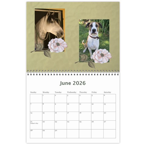 Delight 2026 (any Year) Calendar By Deborah Jun 2026