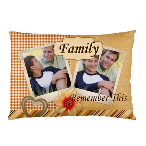 Family By Joely 26.62 x18.9  Pillow Case