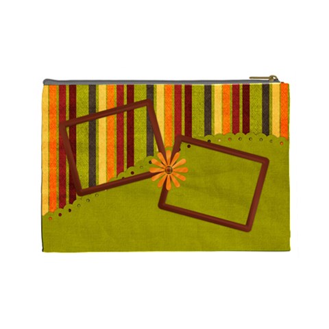 Autumn s Glory Large Cosmetic Bag 1 By Lisa Minor Back