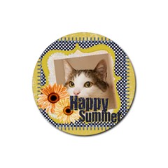 summer - Rubber Coaster (Round)