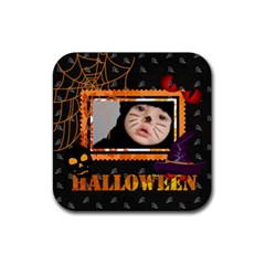 halloween - Rubber Coaster (Square) halloween - Rubber Coaster (Square)